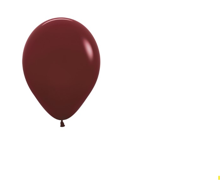 Sempertex 5" Merlot Latex Balloons 50 Pack - Click Image to Close