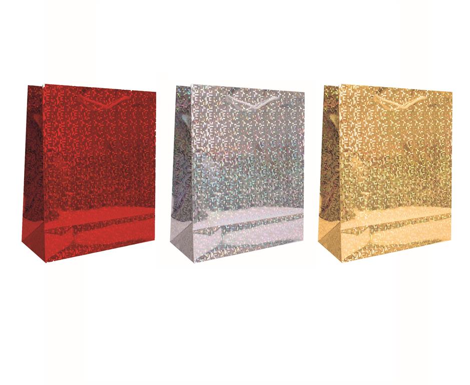 HOLOGRAPHIC BAG MEDIUM - Click Image to Close