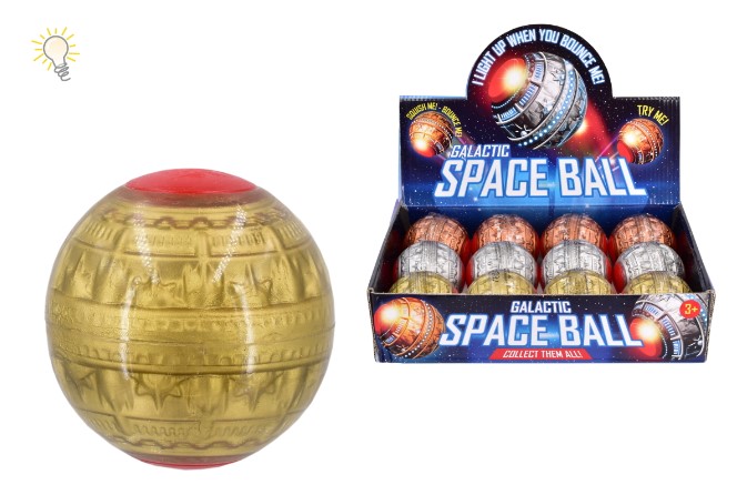 Space Light Up Bounce Ball - Click Image to Close