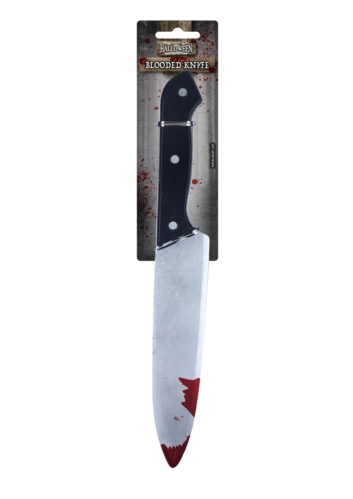 WEAPON KNIFE BLOODED 31CM - Click Image to Close